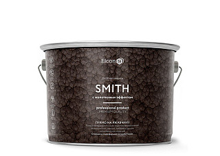 Краска кузнечная с молотковым эффектом Elcon Smith шоколад (2,0кг)