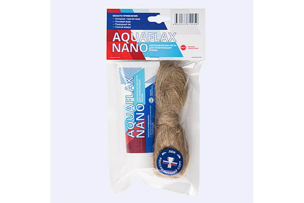 Монтажный набор AquaflaxNano (набор паста 80г туба +20г евро-лён 61008)