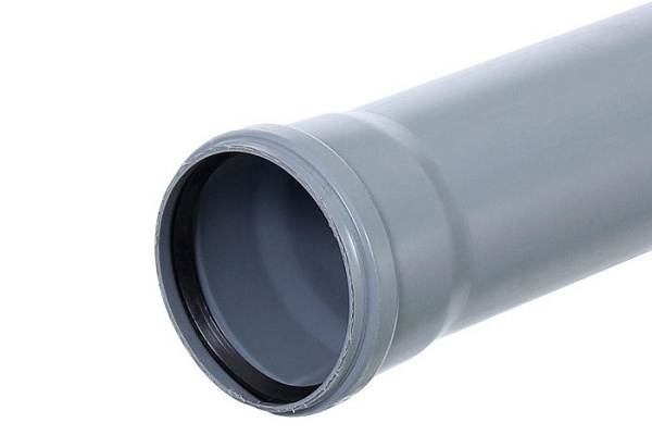 Труба внутренняя канализационная ПП 50х300мм стенка 1,8мм СЕРЫЙ (1/40)