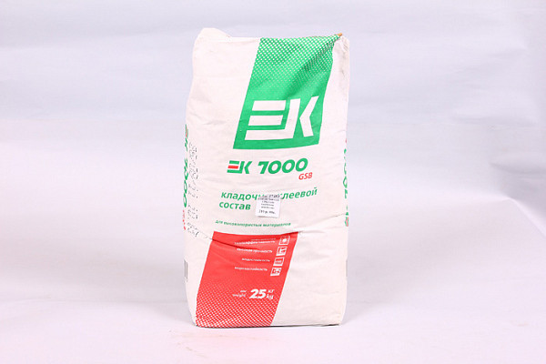 Клей ЕК 7000 GSB для газобетона, пенобетона (25,0кг) 