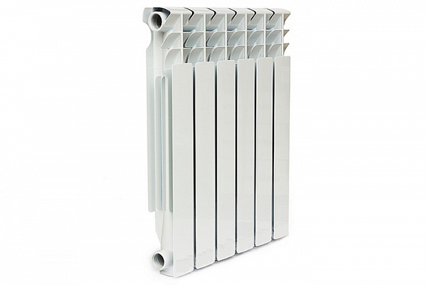 Радиатор биметаллический STI 350/80 6 секций (630Вт, 415х456х78мм, 6,96кг)