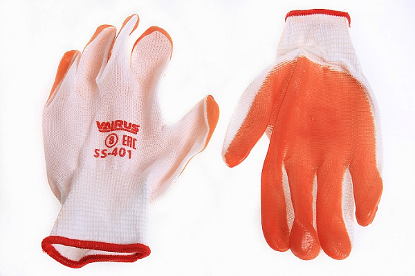 Перчатки нейлоновые VALRUS 401, размер 8 / 12
