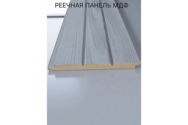 Панель МДФ Баффель Вяз Арагон антивандальный 2800х120х12мм BMDF5 (1/8)