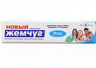 Зубная паста НОВЫЙ ЖЕМЧУГ Кальций 100мл/32 (17114)