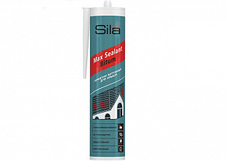 Герметик Sila PRO Max Sealant, Bitum битумный для крыши, 280мл (8270)