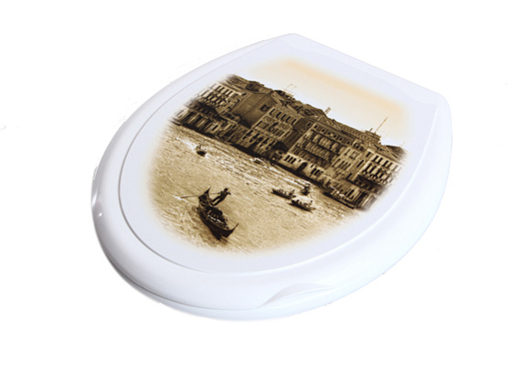 Сиденье для унитаза AQUA-Prime FotoPrint 154 Венеция 