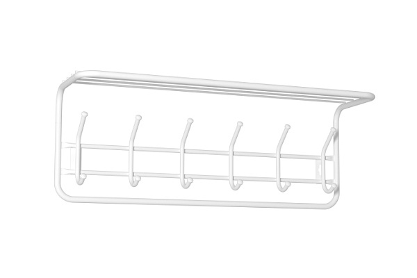 Вешалка с полкой 80 (Белый)