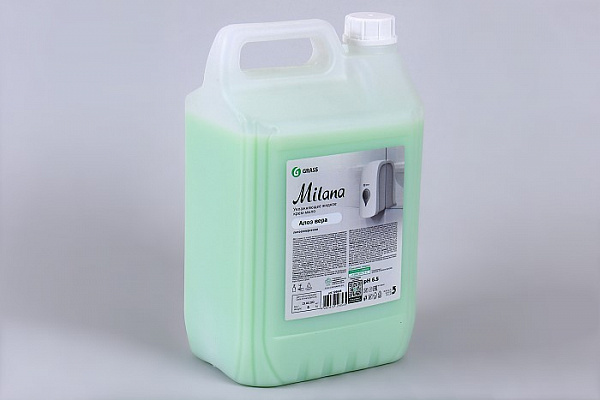 Крем-мыло жидкое GRASS Milana алоэ вера 5,0кг (126605)