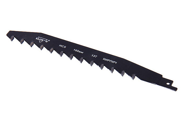 Пилки ELITECH д/сабельной пилы HCS 215х25,4х1,6х13Т, для кирпича, керамз. и др. 1820.115700