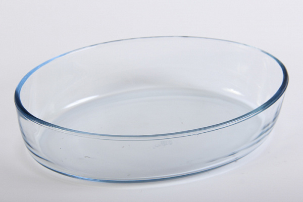 Посуда для СВЧ овальная форма б/крышки 1,5 л (180*260мм) 59084