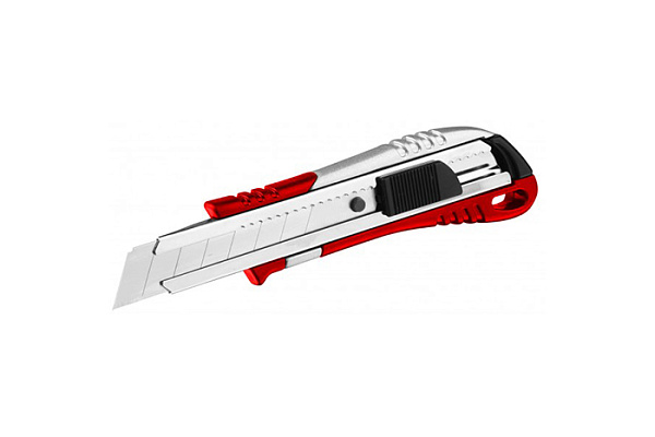 Нож ELITECH 18мм, ABS пластик, цинк 410301