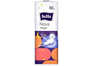 Прокладки женские гигиенические впитывающие bella Nova под товарным знаком «bella» 10 шт. (новый диз