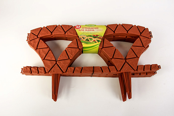 Ограждение для газона ПРАТО 2,4м (С349)