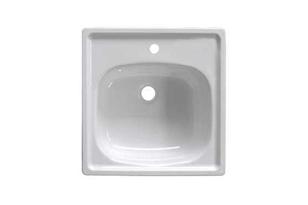 Мойка эмаль 50х50 Гомель (с кронш.) 16,5 см