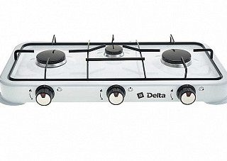 Газовая плита DELTA D-2207 3-конфорочная