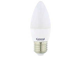 Лампа светодиодная GLDEN-СВЕЧА-CF-12-230-E27-4500 12Вт (328)