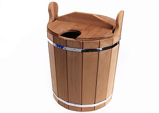 Запарник с пластиковой вставкой с крышкой Термолипа (13,0л)