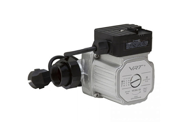 Насос циркуляционный VRT VR 25-4 130 (72Вт,Расход-48л/мин,Высота подъема жид-4,5м,Монтаж-130мм) 323