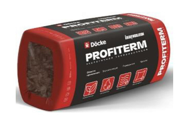 УТЕПЛИТЕЛЬ ПРОФИТЕРМ/PROFITERM TS 038 Aquastatik 16x50x600x1300 12,48м2/0,624м3/ 40ПАЧ