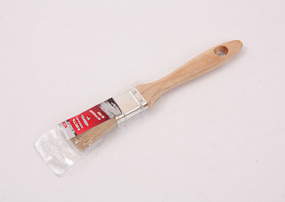Кисть плоская MTX "Евро" 1" 25мм, деревянная ручка, натуральная щетина (83051) 12/480