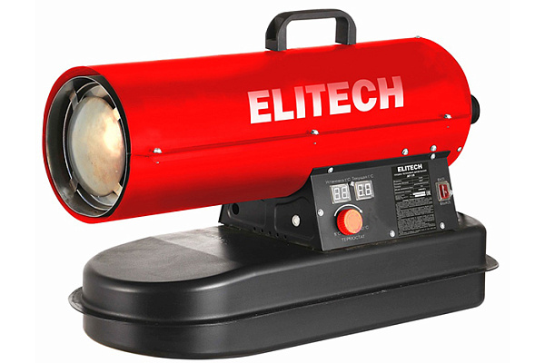 Тепловая пушка дизельная ELITECH ДП 15 (15кВт, поток 800м3/ч, 14кг.)