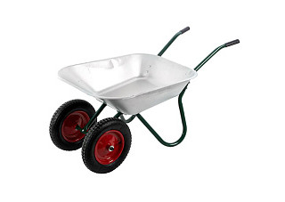 Тачка садовая двухколесная SAKURA WB6204S 65л 120кг