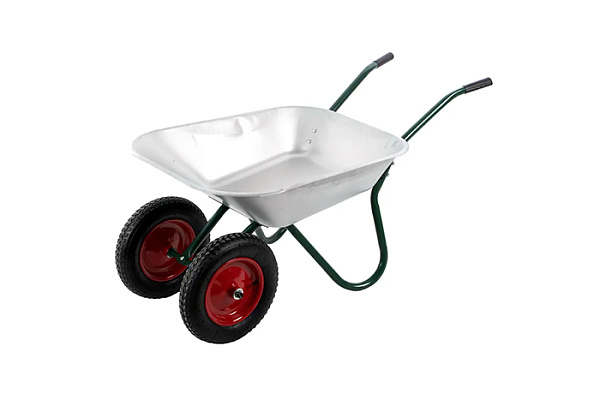 Тачка садовая двухколесная SAKURA WB6204S 65л 120кг
