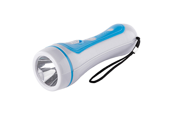Фонарь SMARTBUY LED, 2хAA батарея,  1 вт, 15х4,7 см, ABS (4424)