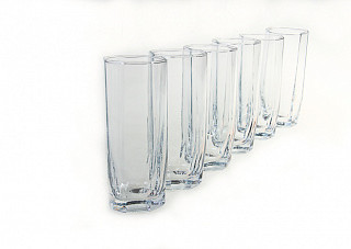 Набор стаканов для воды HISAR 0,275л.6шт.  PSB 42859В