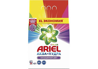 Стиральный порошок ARIEL (АРИЭЛЬ) Автомат Color 4,5кг /1 (956)