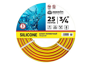 Шланг ПВХ SILICON  AQWAVIM 3-х слойный армированный 3/4 (L=25м)