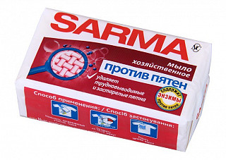 Мыло хозяйственное САРМА против пятен 140г (506/11150)