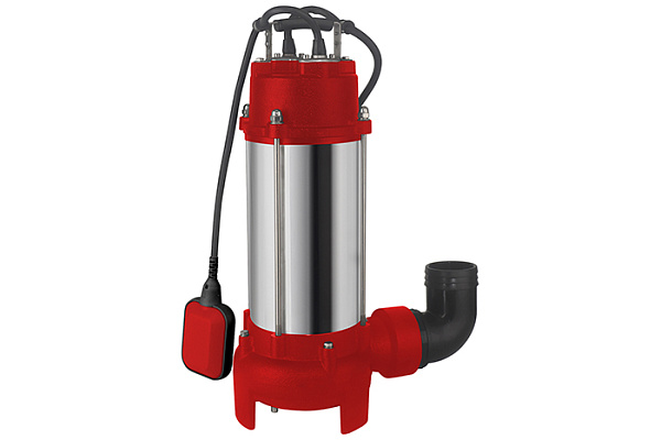 Насос фекальный ELITECH НПФ 2000Р (2000Вт, Расход-500л/мин, Н=18м, Частица-15мм, чугун, нож)