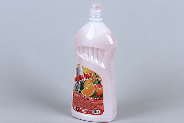 Жидкое средство для мытья посуды МИНУТА Грейпфрут и апельсин 1050г (0161)