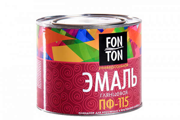 Эмаль ПФ 115 Fon Ton кремовая ( 1,8кг)