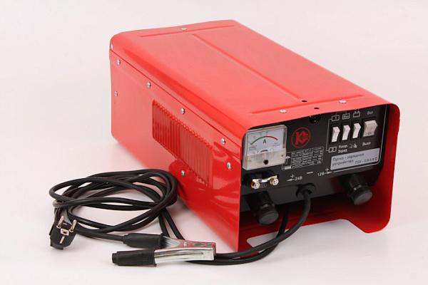 Пуско-зарядное устр. стац. КАЛИБР ПЗУ-0,8/3,6 С(0,8 кВт,12/24В,30/30А,зап.3,6кВт,120/120А,20-400Ач)