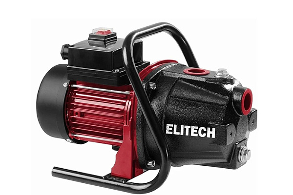 Насос поверхностный ELITECH НП 800Ч (Чугун,800Вт,Напор-40м,Глубина-8м, 4бар, 50л/м)