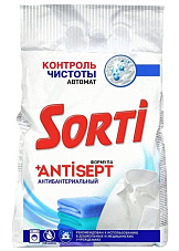 Стиральный порошок SORTI (СОРТИ) Автомат Контроль чистоты 2,4кг (804)