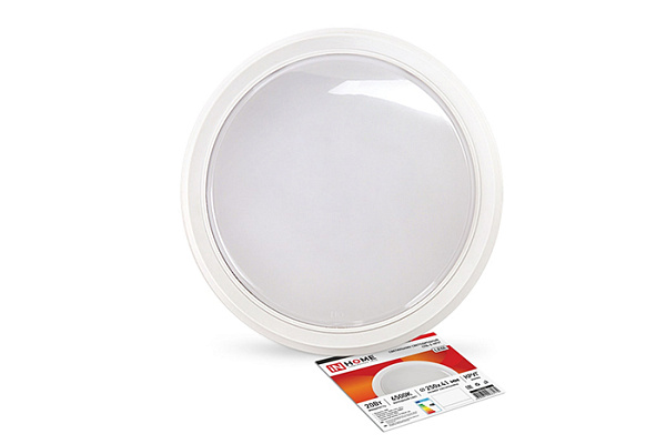 Светильник светодиод IN HOME СПБ-2-КРУГ 20Вт 230В 6500К 1400лм 250мм белый (174)