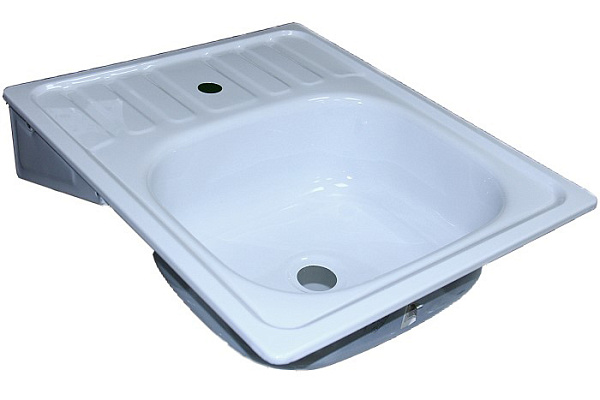 Мойка эмаль 60х50 Гомель (с кронш.) 16,5 см