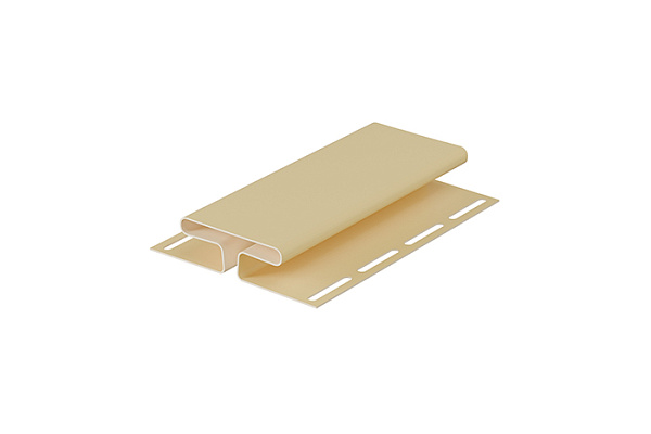 Соединительный H-профиль Docke PREMIUM 3000мм, БАНАН (в упак. 18шт)