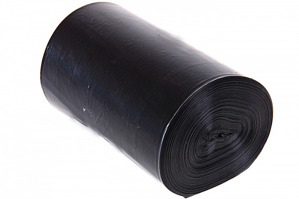 Мешки для мусора ПВД 120л.черные, 60мкм, в рулоне 30шт./10 Komfi (PM1230S)