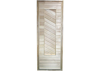 Дверь из липы глухая (коробка липа) Былина (1800х700х70)