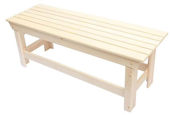 Лавка (премиум) 1400х400х440 (сид нал, ног полок) разборная