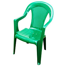 Кресло садовое пластмассовое Ротанг г.Пятигорск зеленое