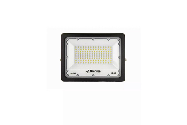 Прожектор СТАЛКЕР-NEW 100W 6500K IP66 (Синяя уп.)