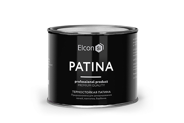 Патина Elcon (термостойкая) серебро (0,2кг)