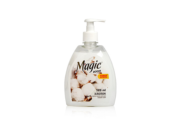 Мыло жидкое MAGIC BOOM хлопок 500мл