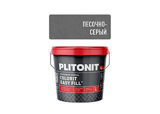 Затирка эпоксидная PLITONIT EASYFILL ведро 2кг песочно-серый Н008642 (1/8)