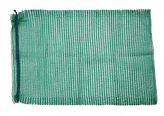 Овощная сетка-мешок с завязками зеленая (100шт/3000) (50х80cм) 